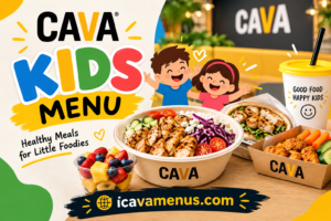 Cava Kids Menu with Prices 2026