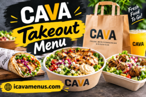 Cava Takeout Menu with Prices 2026