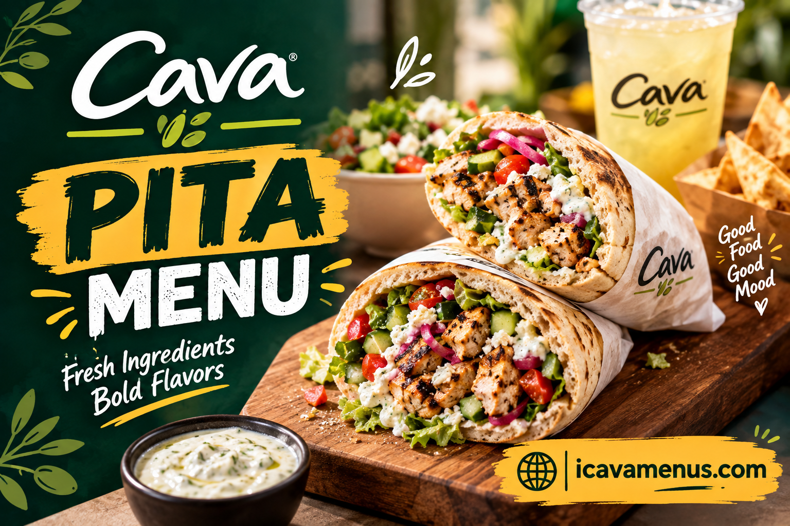 Cava Pita Menu with Prices 2026